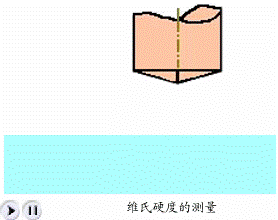 維氏硬度測(cè)量動(dòng)畫
